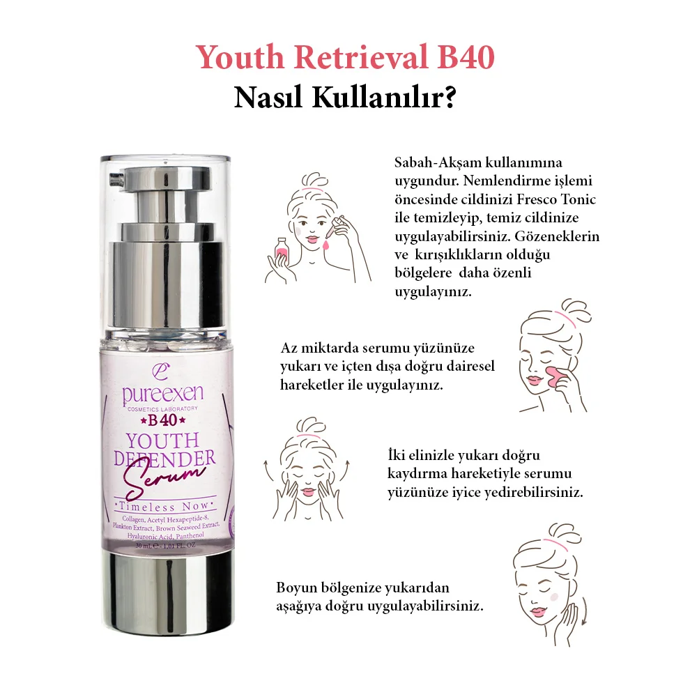 Pureexen Cosmetics - Laboratory Youth Defender B40 - Before 40