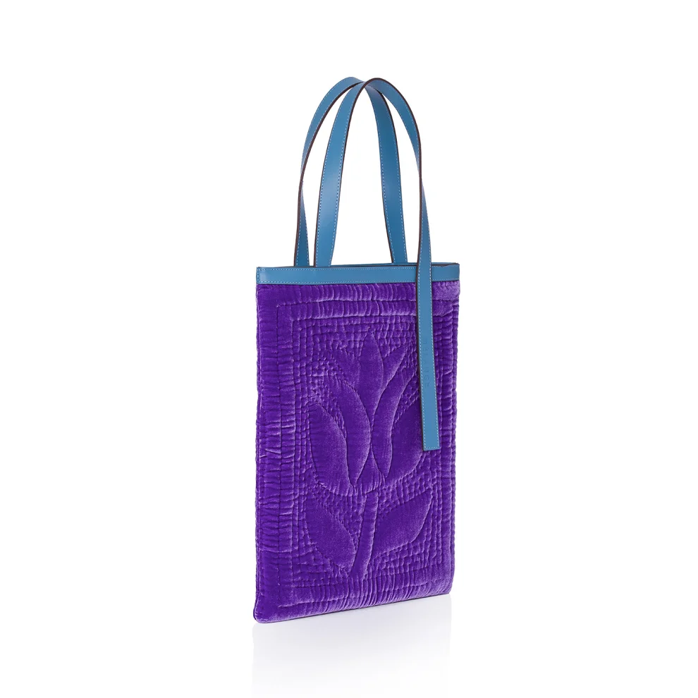 Atelier Melange - Şükran Tote Bag Silk Velvet