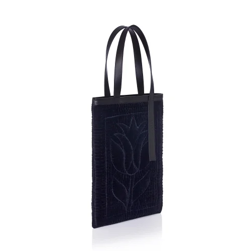 Atelier Melange - Şükran Tote Bag Silk Velvet