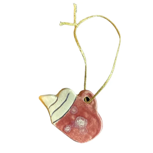 Atelier Satsuma Hot Chocolate Christmas Tree Ornament Pink hipicon