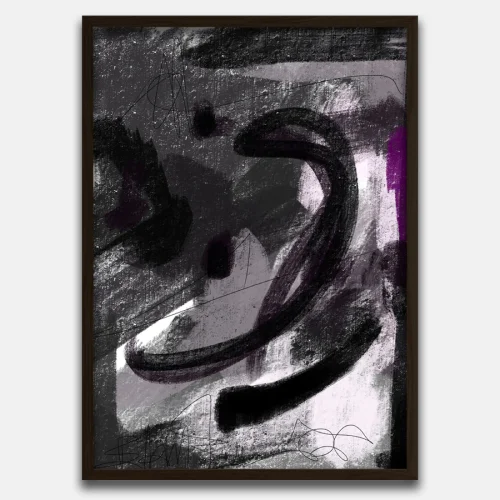 Birim Erol - Coal 3 - Abstract Collection - Print