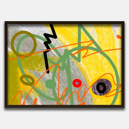 Birim Erol - Play 2 - Abstract Collection - Print