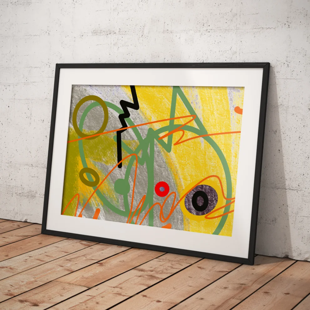 Birim Erol - Play 2 - Abstract Collection - Print