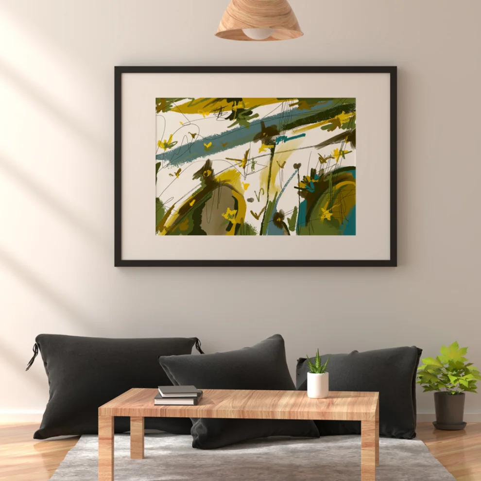 Birim Erol - Venue 2 - Abstract Collection - Print