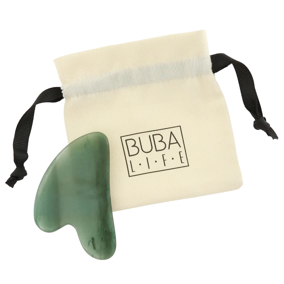 Buba Life - Aventurine Natural Stone Gua Sha Masaj Aleti | Classical