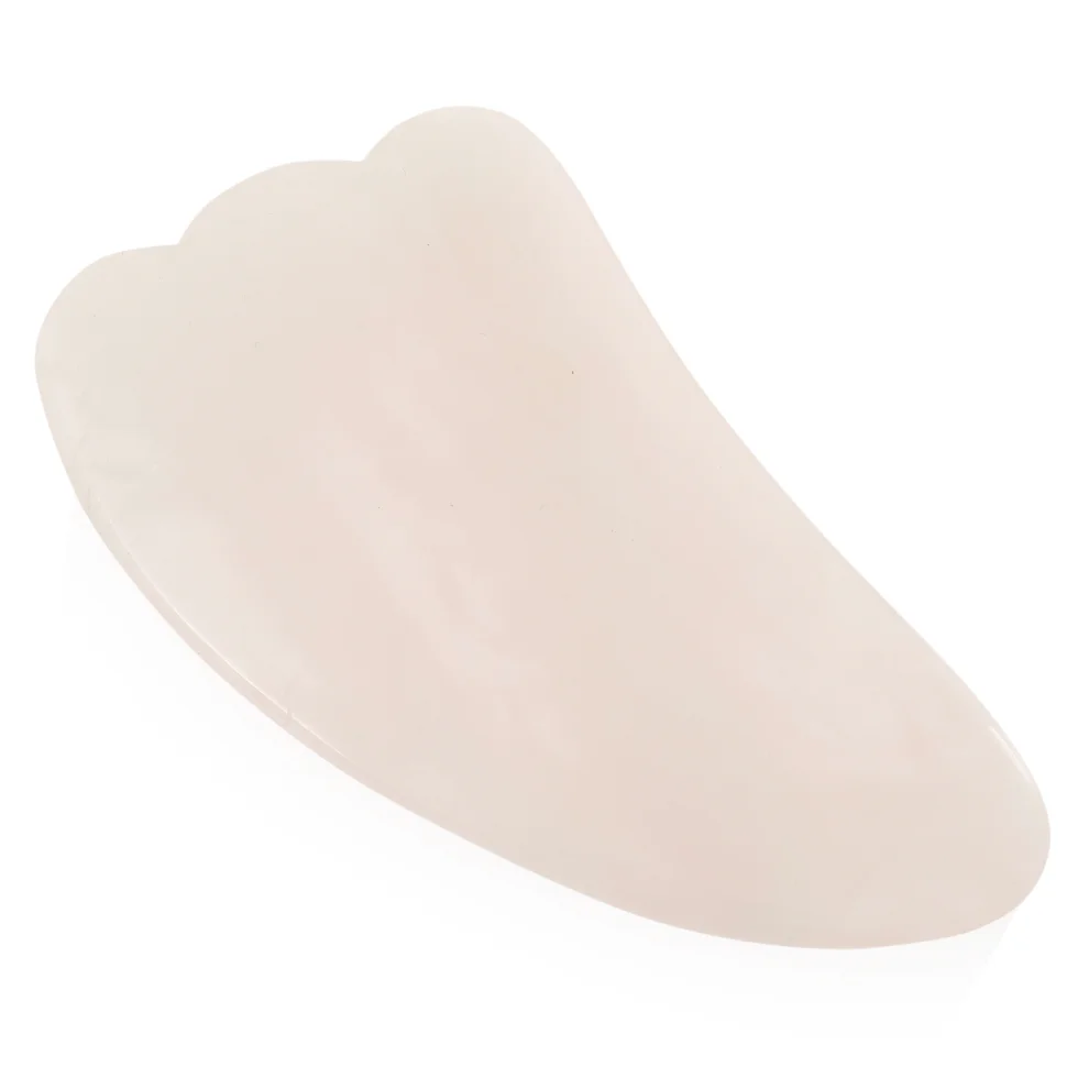 Buba Life - Rose Quartz Gua Sha Massage Tool | Angel Wing