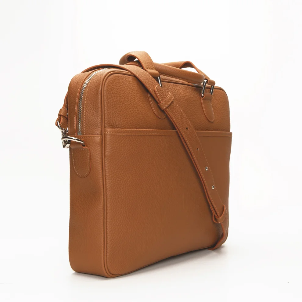 Raku Atelier - Leather Laptop Bag