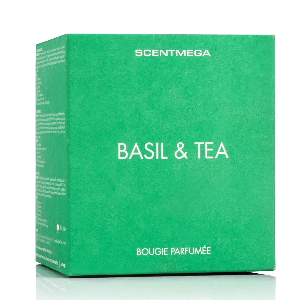 Scentmega - Basil & Tea Candle