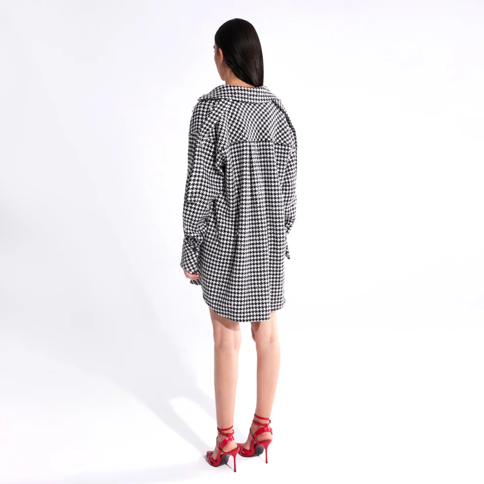 Crescent Line - Pearlon Shirt Dress