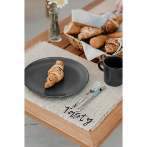 MELINO HOME - Tasty - Delicious 6-piece Jute Placemat