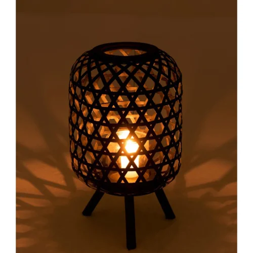 Room Diaries - Wood Lantern On Feet