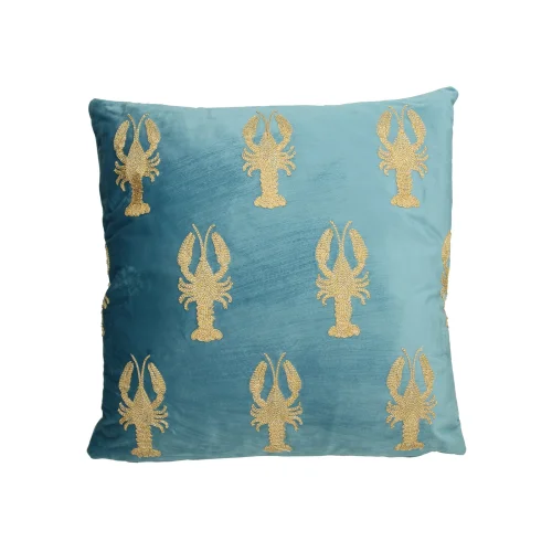 Room Diaries - Lobster Engraved Cushion