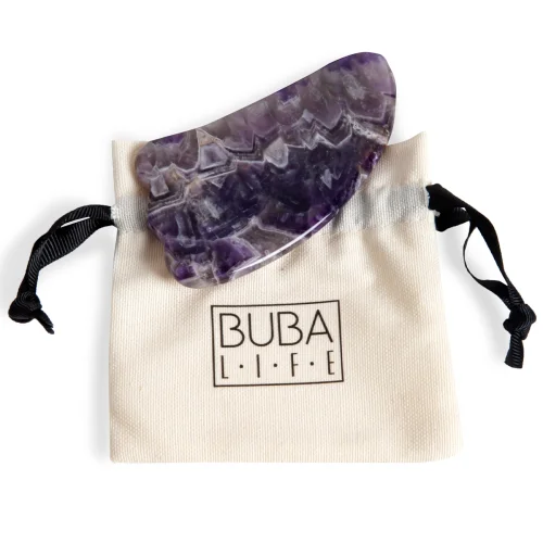Buba Life - Amethyst Gua Sha Massage Tool | Angel Wing