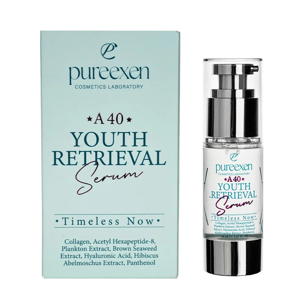 Pureexen Cosmetics - Laboratory Youth Retrieval A40 - Tüm Ciltler Için Kırışıklık Karşıtı Canlandırıcı Etkili Serum