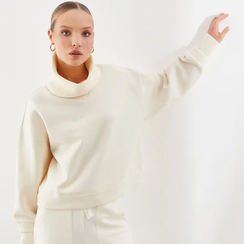 Auric - Triko Yaka Sweatshirt