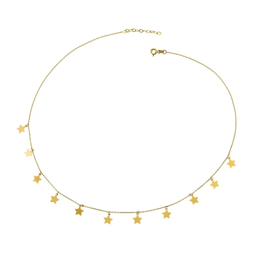 Lidya Dilmener - Gold Necklace With Star Pendant