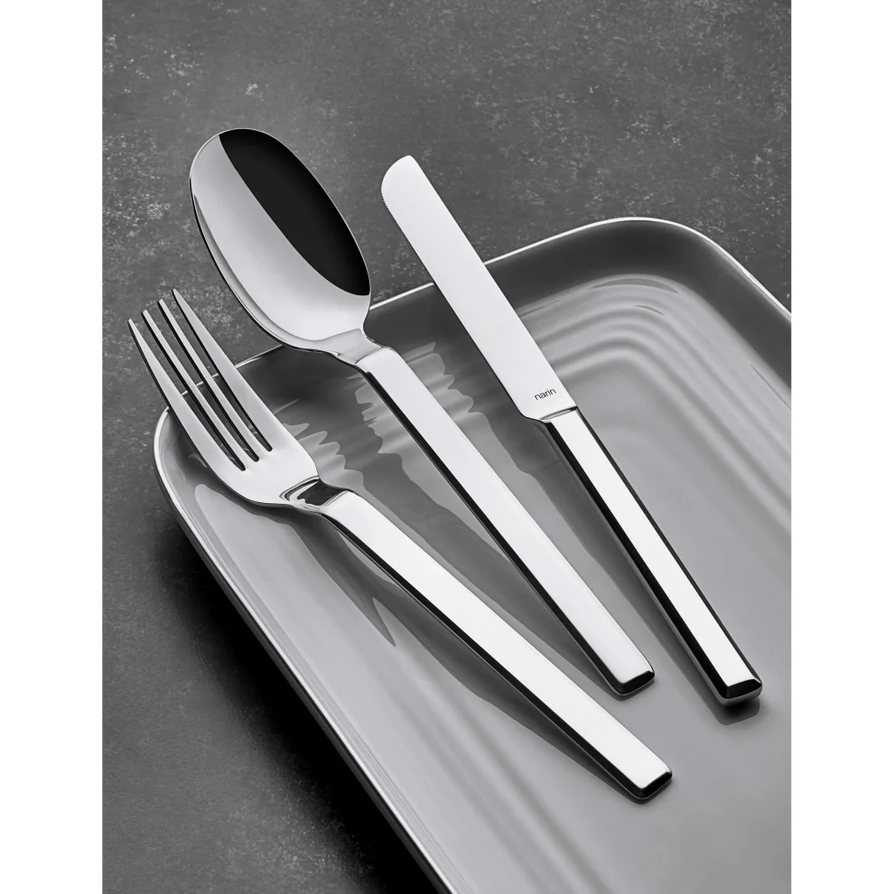 Narin Metal - Linea - Plain Cutlery Set