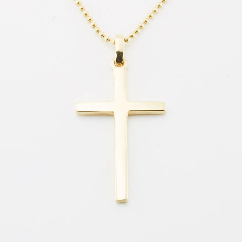 Cult & Glint - Big Cross Necklace - Il