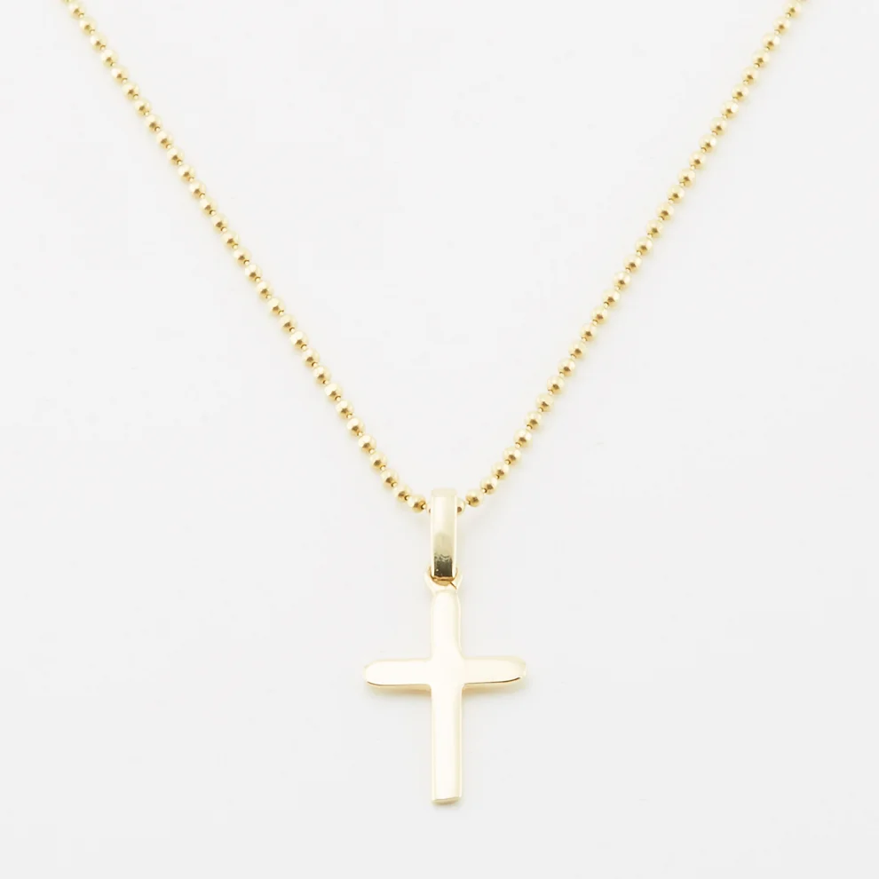 Cult & Glint - Small Cross Necklace