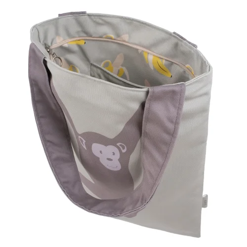Design Vira - Monkey Tote Bag