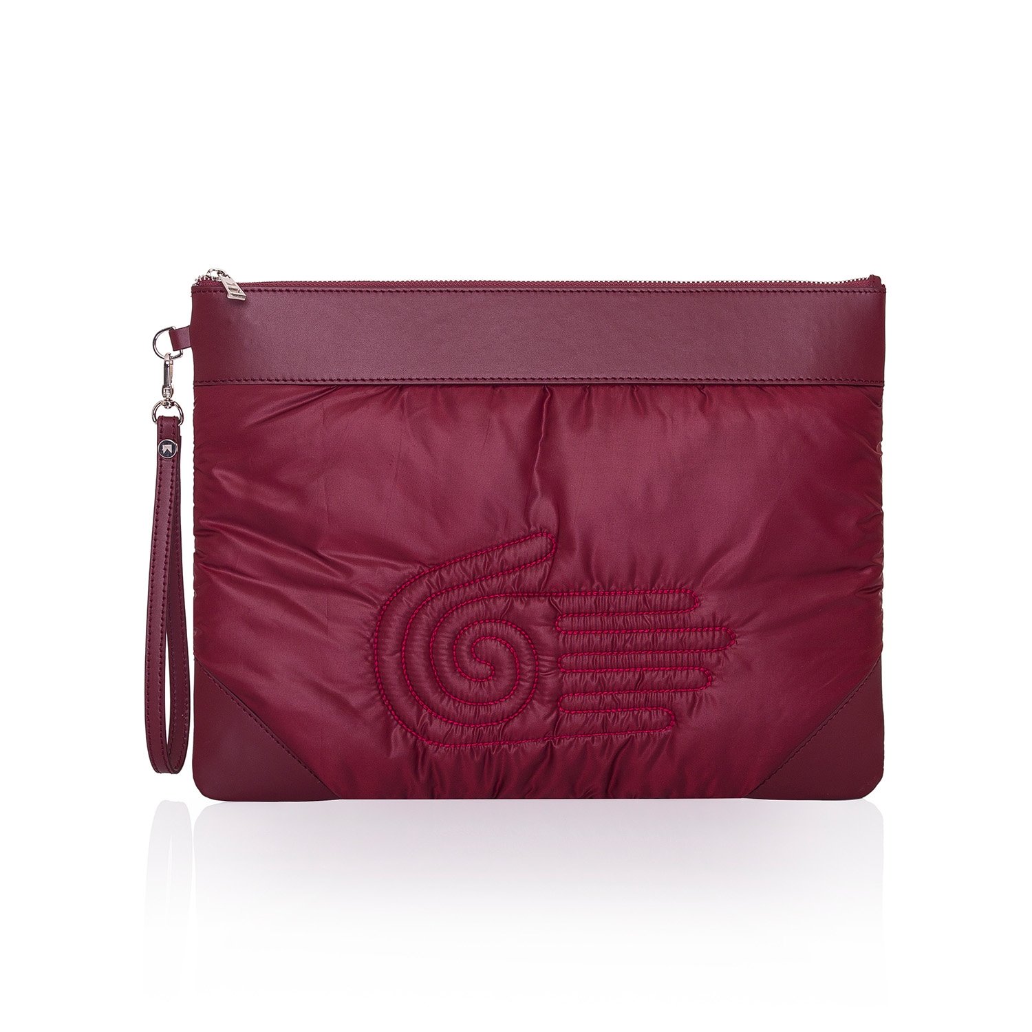 Healing Hand  Puffer Clutch Bag