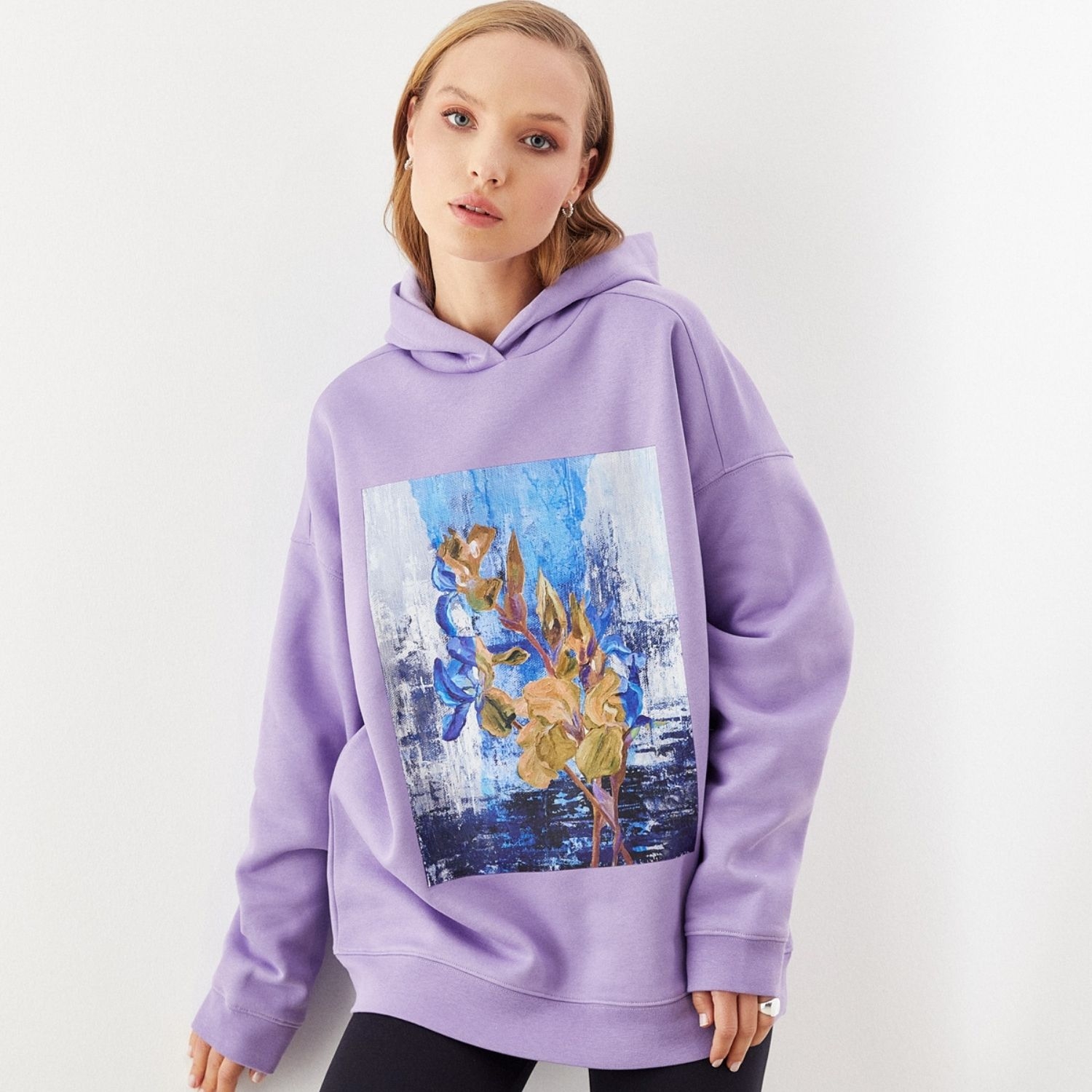 Moon hoodie clearance purple