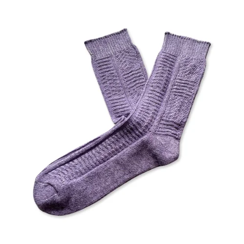 Endemique Studio - The Wool Lilac Socks