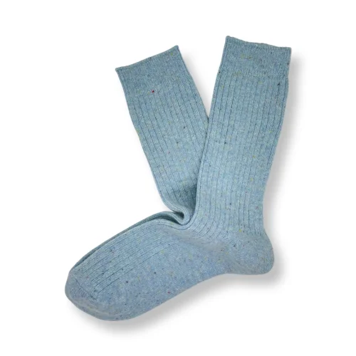 Endemique Studio - The Wool Vl Baby Blue Socks