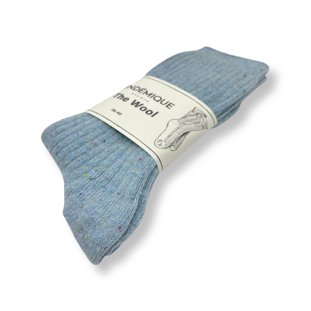 The Wool Vl Baby Blue Socks