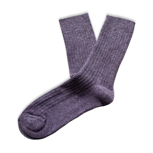 Endemique Studio - The Wool Vl Lilac Socks