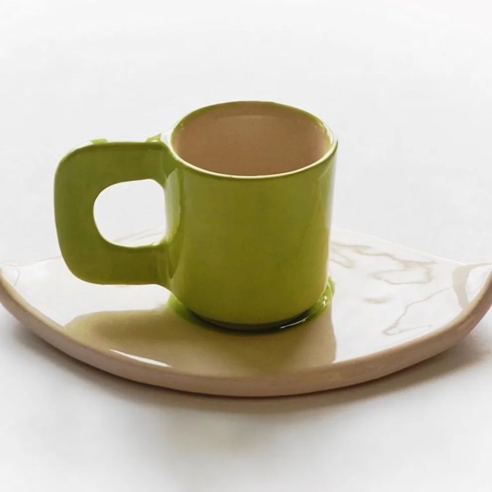 Lattuga Ceramics - Eye Turkish Coffee Cup