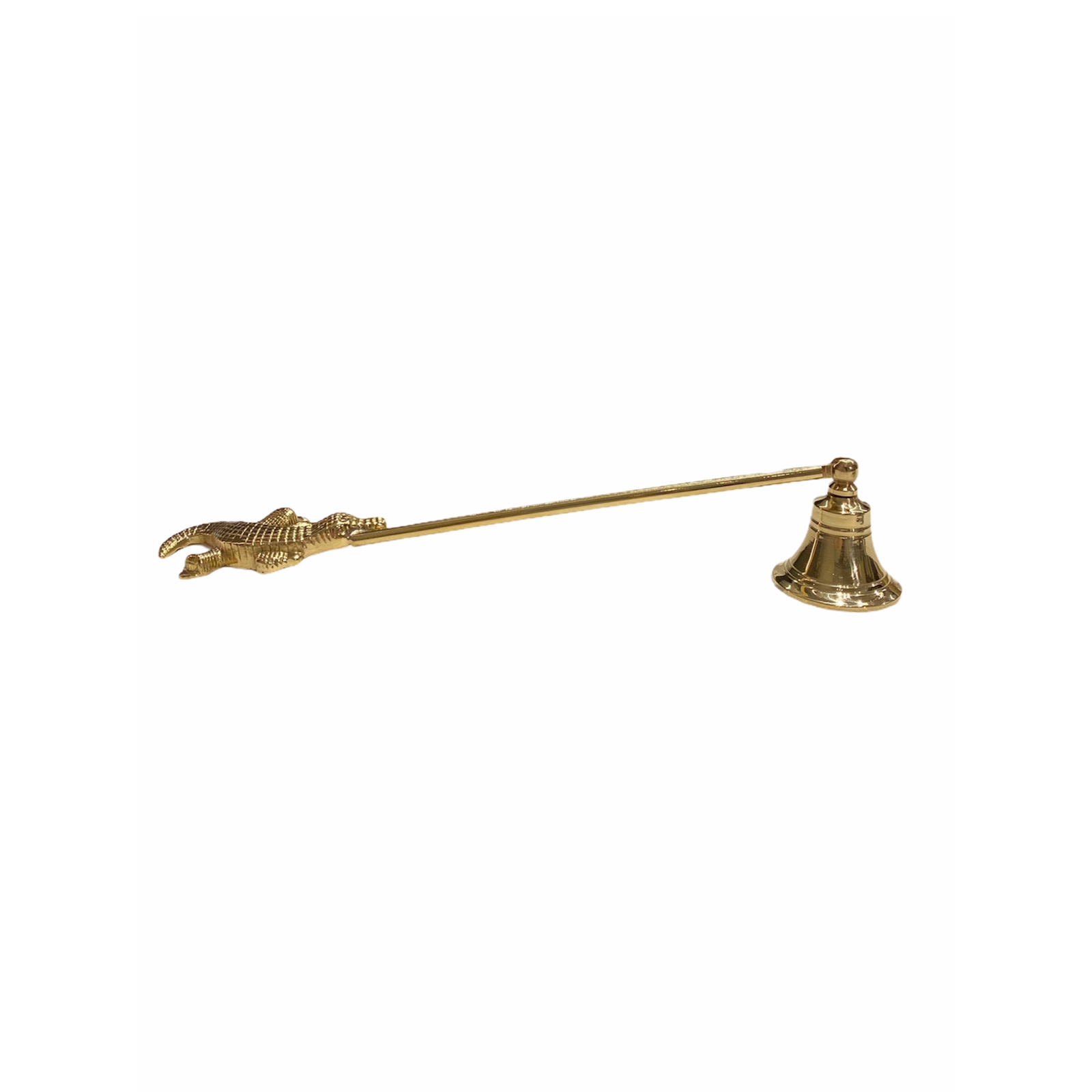 Gold Crocodile Detailed Rice Candle Extinguishing