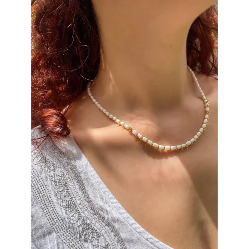 Pierre Violette - Regina Pearl Necklace