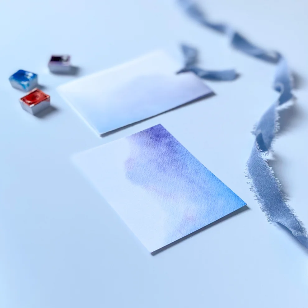 Atelier Dma - Gökyüzü Not Kartı Seti