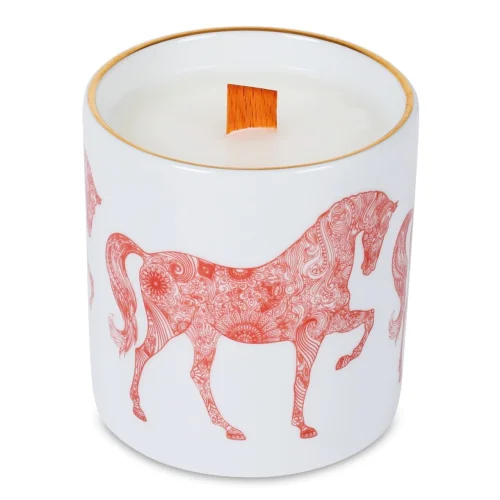 Some Home İstanbul - Horse Luck Collection Red Mum