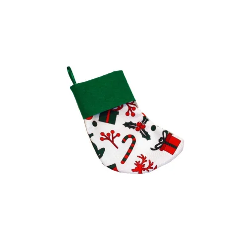 MELINO HOME - Christmas Patterned Tiny Ornamental Socks