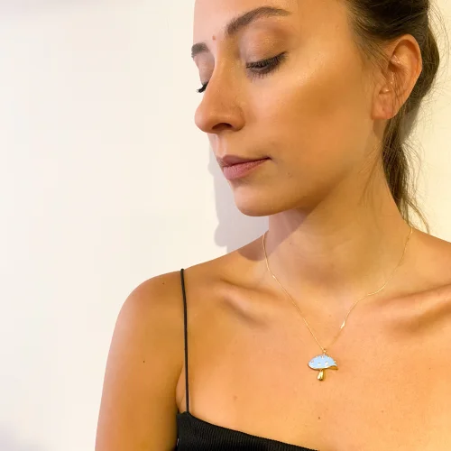 Yazgi Sungur Jewelry - Mushroom Necklace