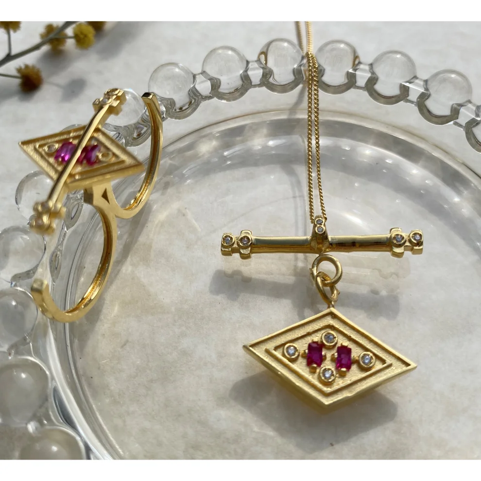 Yazgi Sungur Jewelry - Talisman Kolye