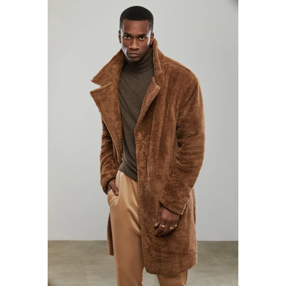 Teddy coat man sale