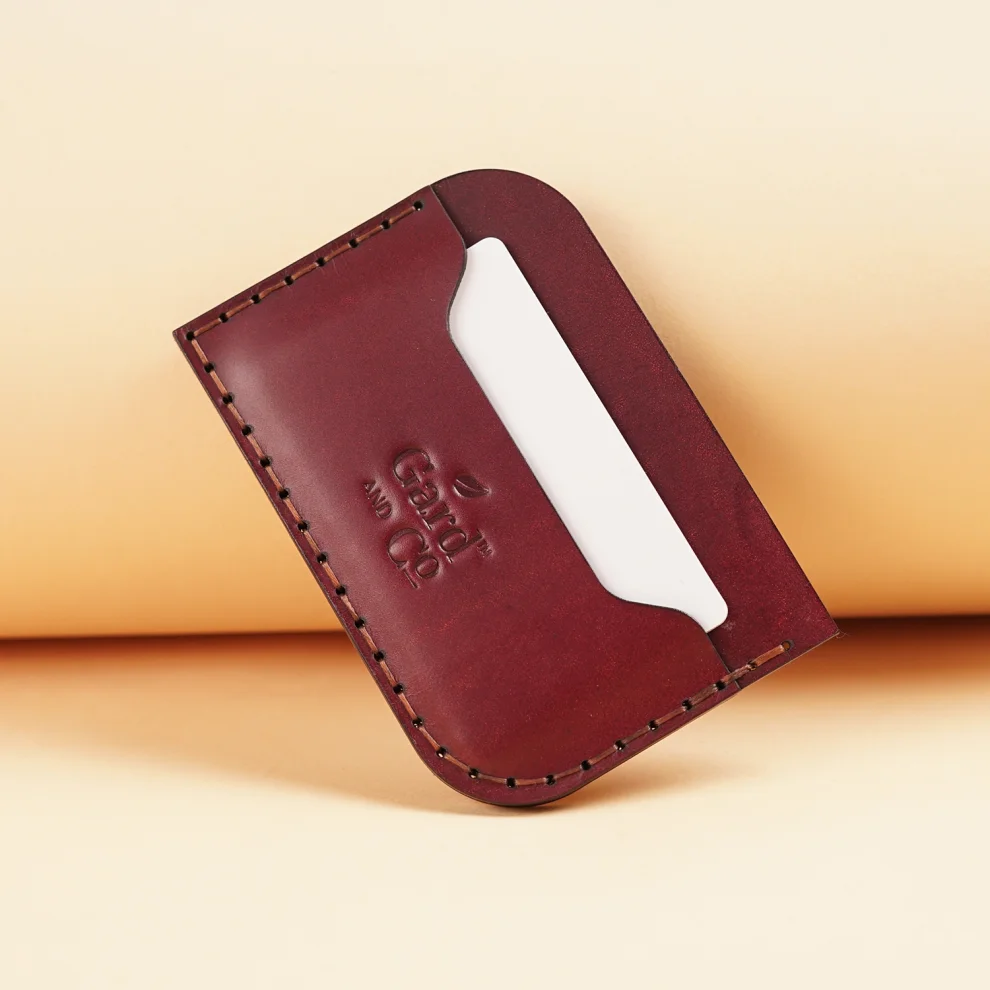 Gard and Co. - Lotus Slim Wallet - Leather Cardholder