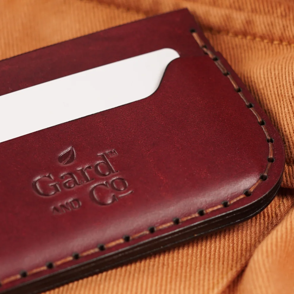 Gard and Co. - Lotus Slim Wallet - Deri Kartlık