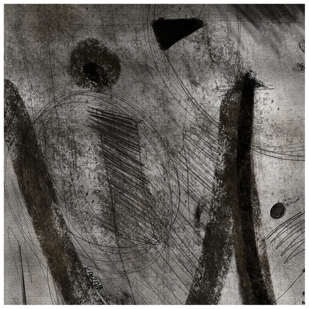 Birim Erol - Coal 1 - Abstract Collection - Print