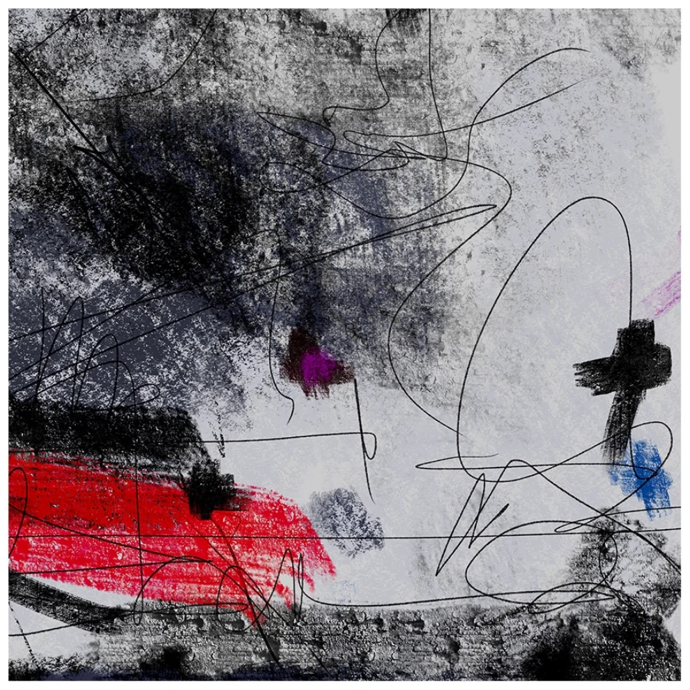 Birim Erol - Coal 2 - Abstract Collection - Baskı