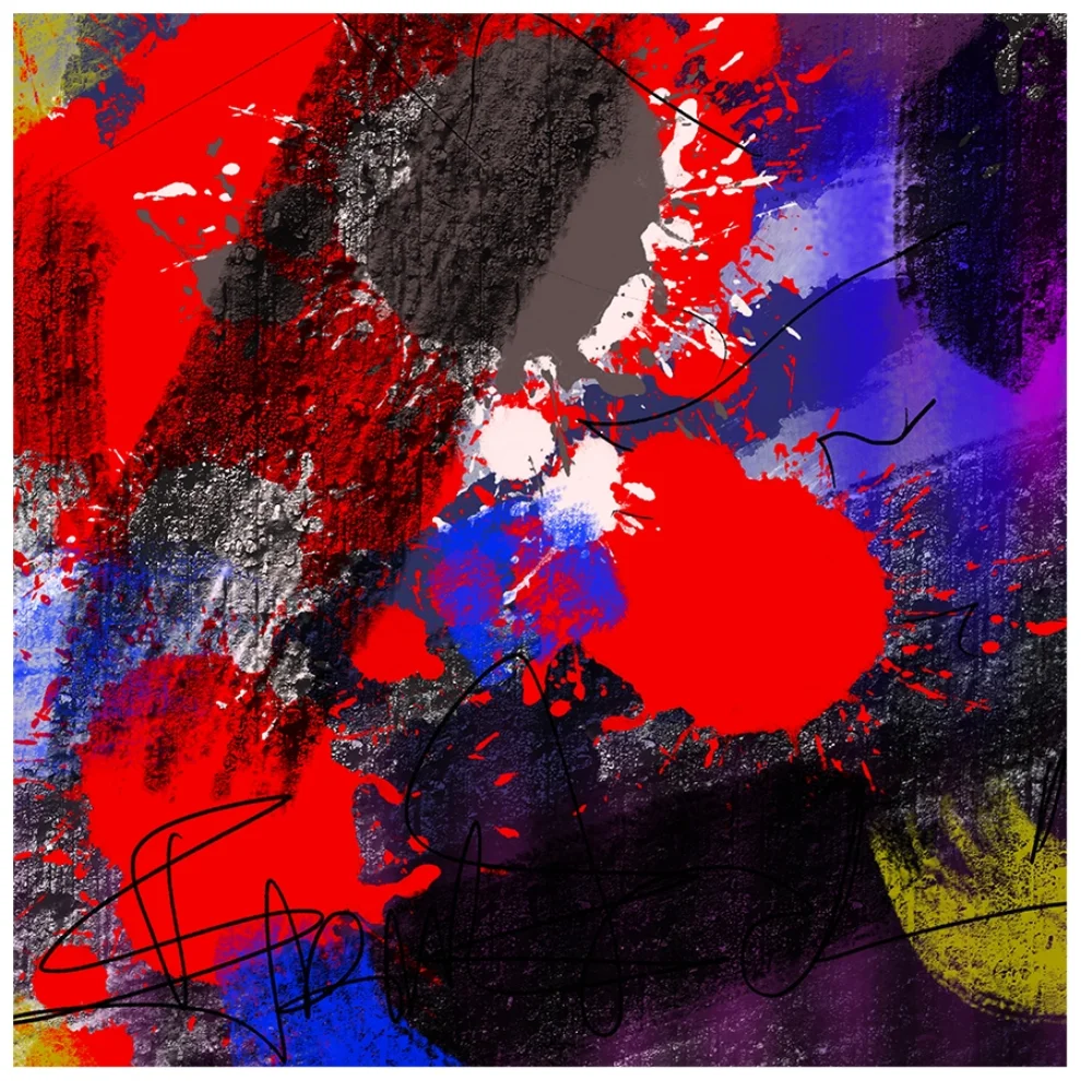 Birim Erol - Colourbloom 2 - Abstract Collection - Baskı