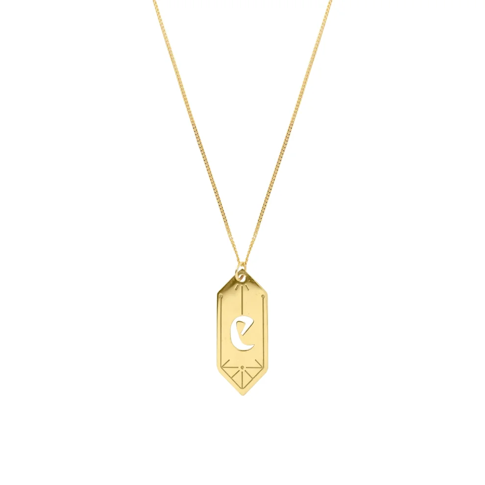 Gui - Initials Necklace E