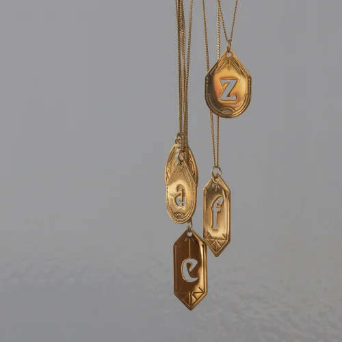 Gui - Initials Necklace G