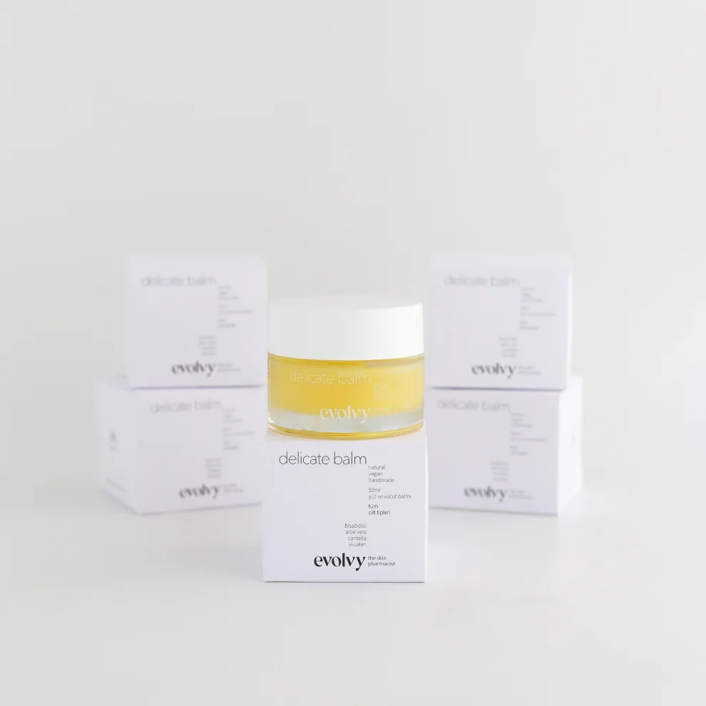 Evolvy - Delicate Balm Doğal Yüz Ve Vücut Balmı