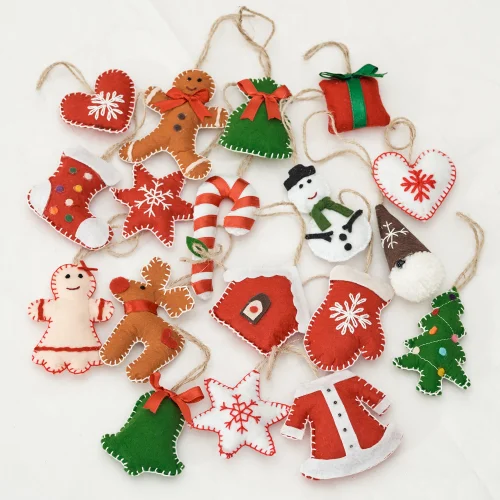 MELINO HOME - Christmas Tree Ornament Set