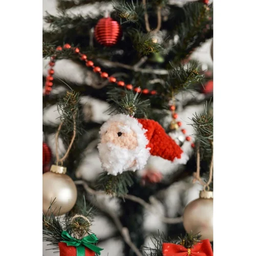 MELINO HOME - Christmas Tree Ornament Set Of 2 / Santa & Snowman