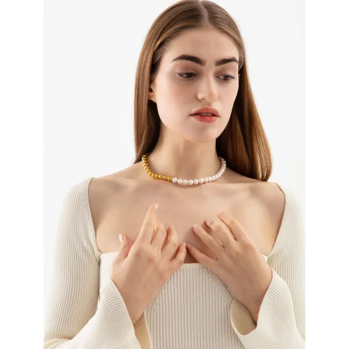 Felizist - Dilber Pearl Necklace